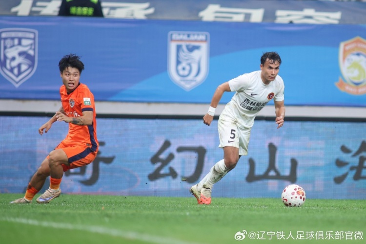 辽宁铁人楠波湾客场4-0完胜青岛海牛