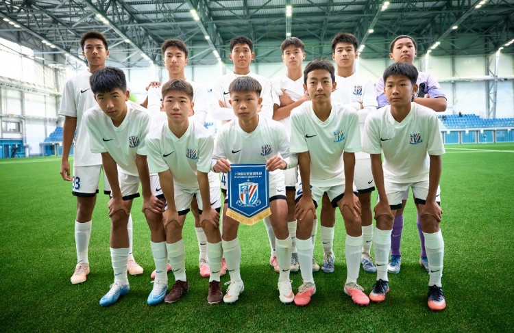 上海申花U14赴俄回访 奏响中俄体育交流二重奏